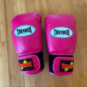 Thunder Fight Gear Pink Gloves